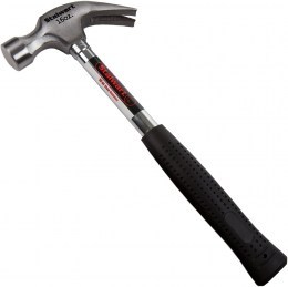 Stalwart tubular steel claw hammer